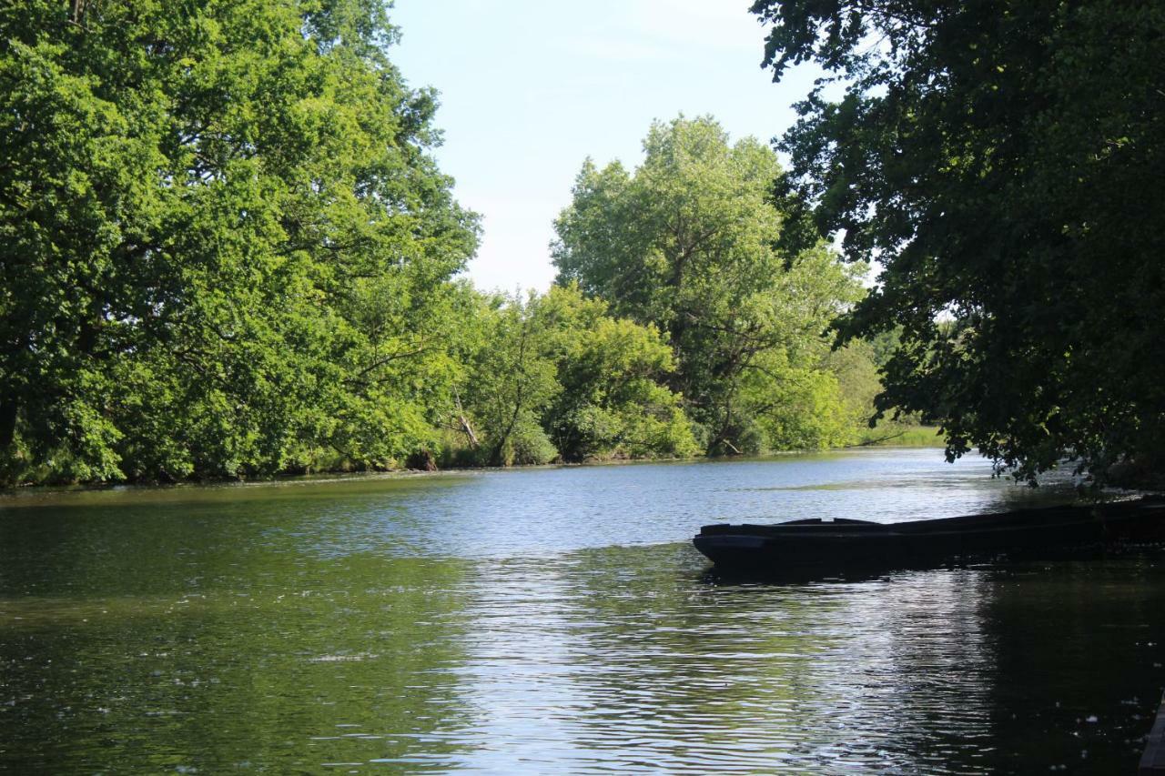 Spreewald Ferienwohnung Luebben Bagian luar foto
