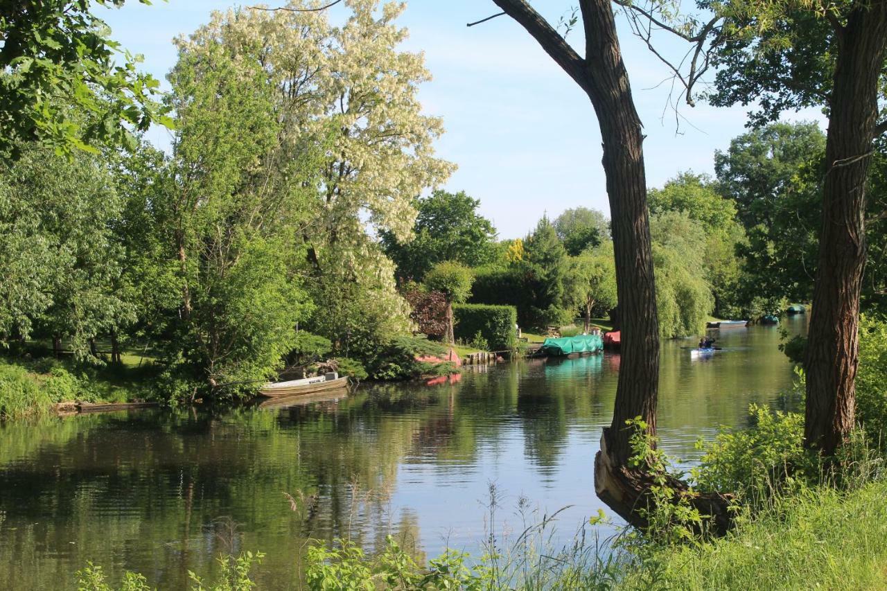 Spreewald Ferienwohnung Luebben Bagian luar foto